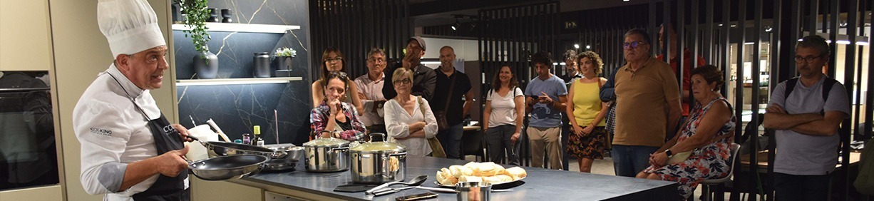 Cocina en directo: Show Cooking Surface, inducción invisible en Solomat